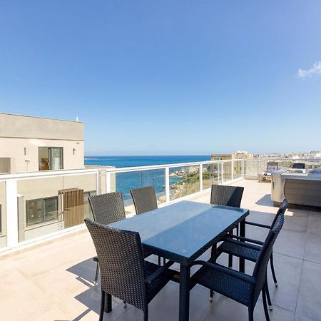 Apartament Lux Sea Front Penthouse With Breathtaking Views In St Pauls By 360 Estates San Pawl il-Baħar Zewnętrze zdjęcie