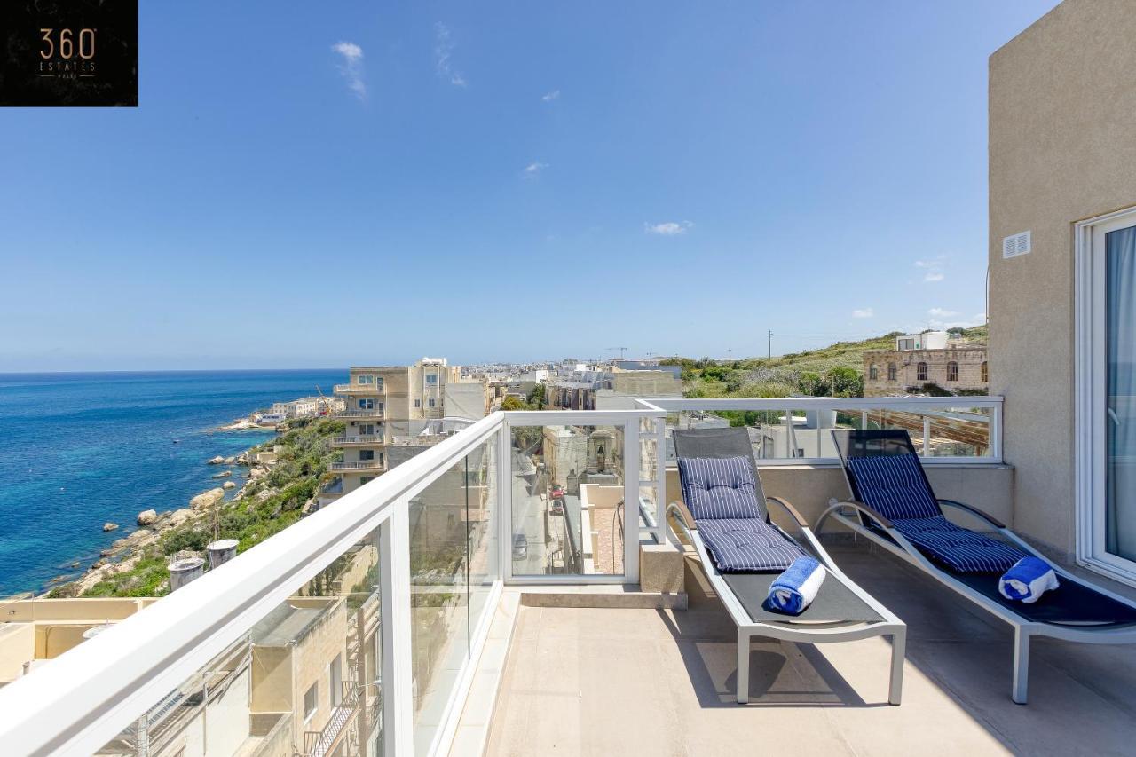 Apartament Lux Sea Front Penthouse With Breathtaking Views In St Pauls By 360 Estates San Pawl il-Baħar Zewnętrze zdjęcie
