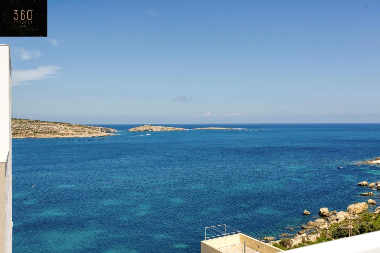 Apartament Lux Sea Front Penthouse With Breathtaking Views In St Pauls By 360 Estates San Pawl il-Baħar Zewnętrze zdjęcie