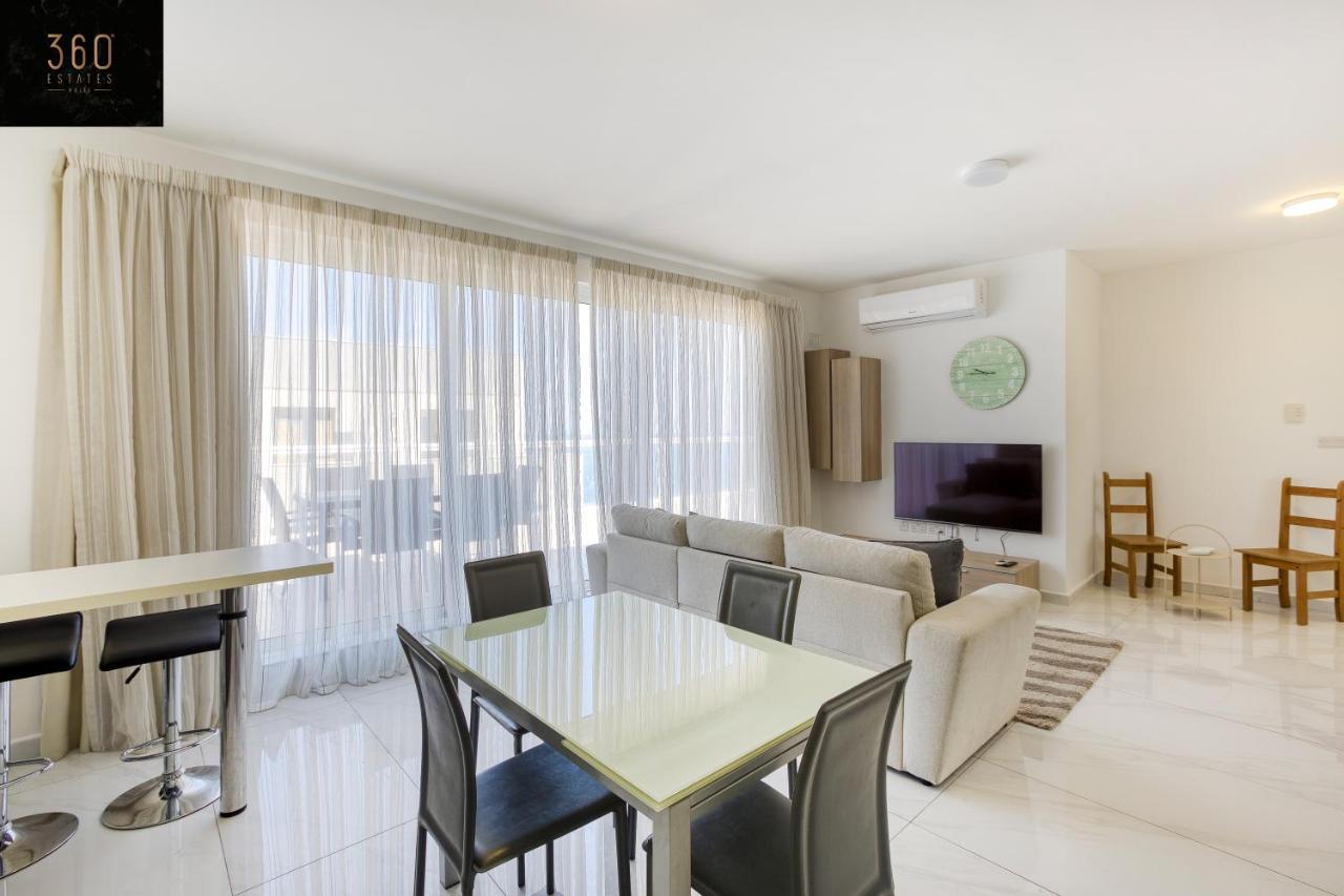 Apartament Lux Sea Front Penthouse With Breathtaking Views In St Pauls By 360 Estates San Pawl il-Baħar Zewnętrze zdjęcie